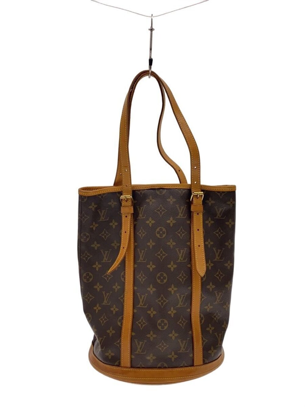 LOUIS VUITTON Bucket Monogram Canvas Brown
